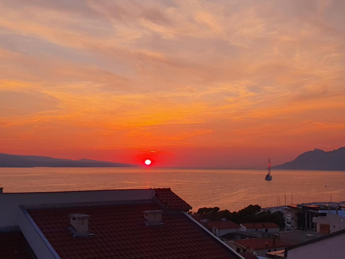 Apartment With Sea View Baška Voda Exteriér fotografie